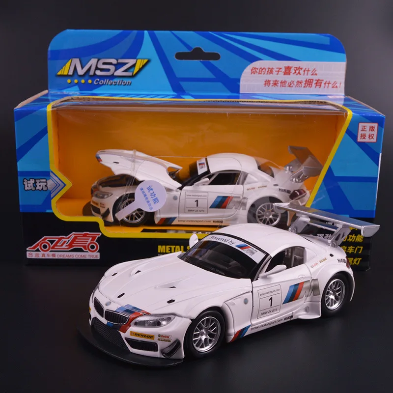 1:32 литье под давлением Металлическая Модель автомобиля игрушки для Bmw Z4 с