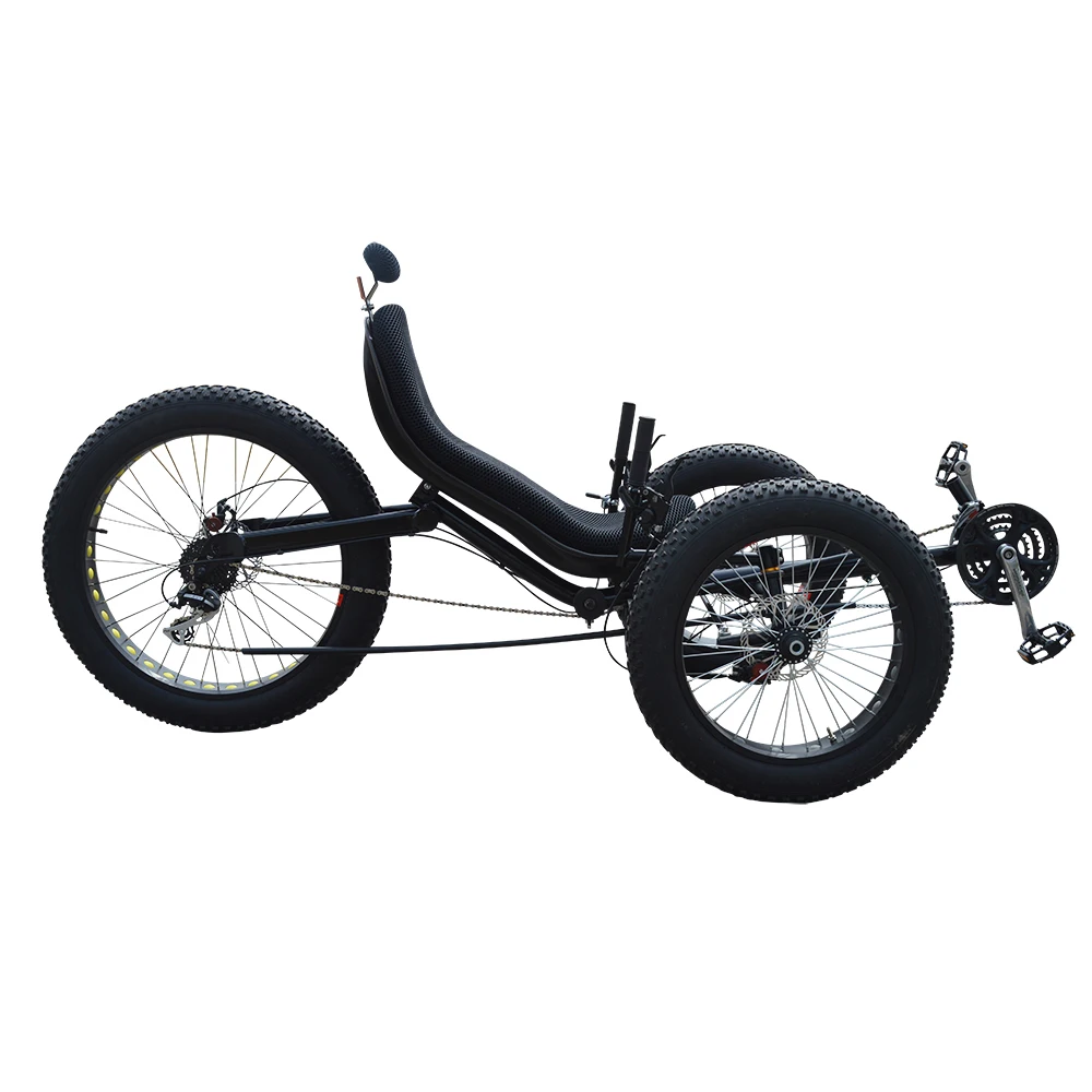 Трехколесный толстой шины лежачий Трайк|recumbent trike|fat tiretrike recumbent |