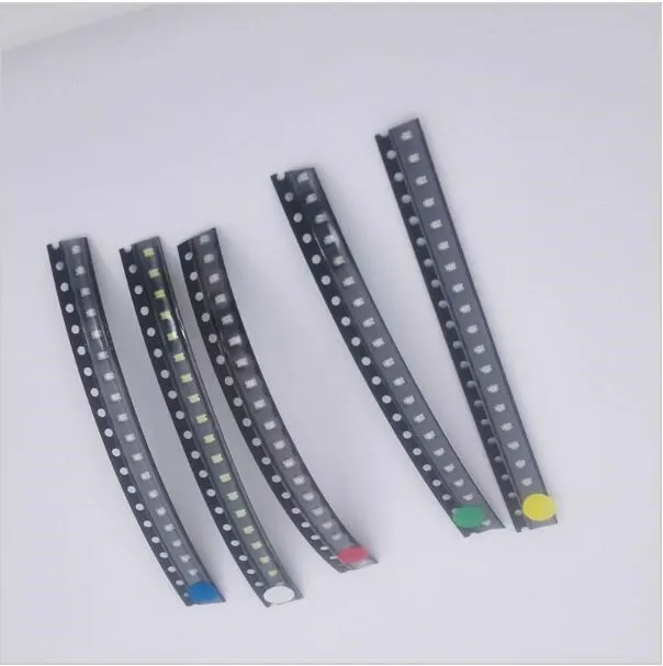 100 шт./лот 0805 SMD светодиодный светильник посылка светодиодный посылка красный, белый, зеленый, голубой, желтый