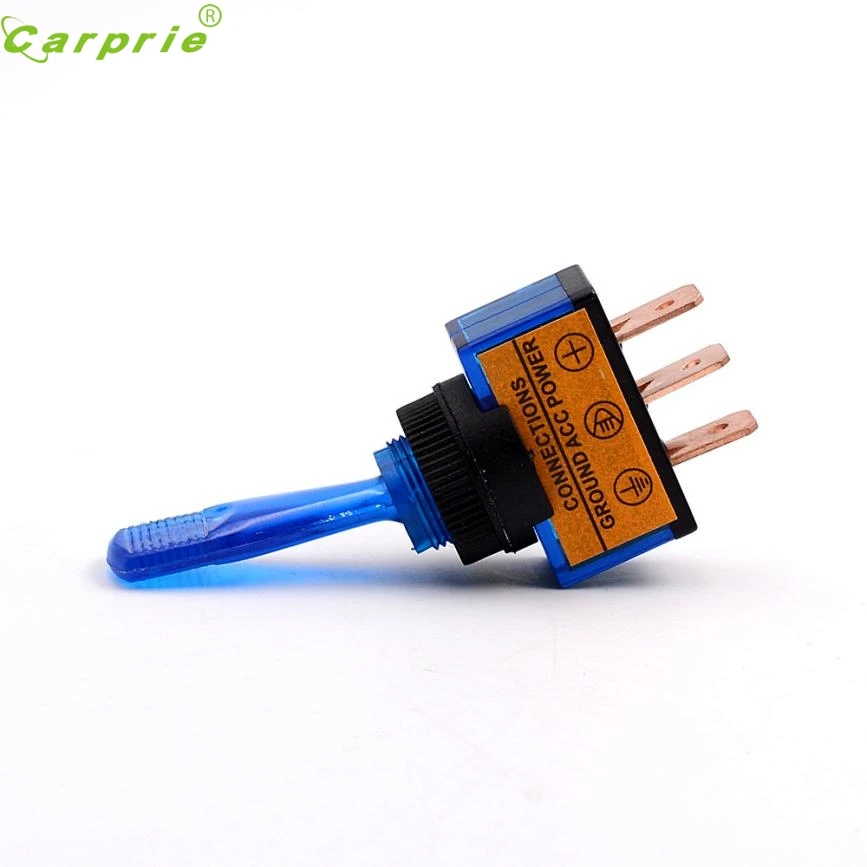 CARPRIE 12 V 20A синий светодиодный выключатель света/ON SPST перекидной переключатель для