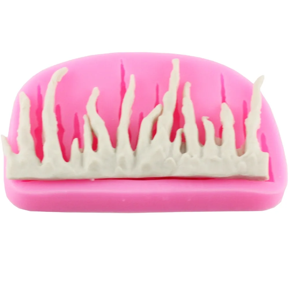 2 шт. дерево Кора и сосулька льда дизайн форма для украшения тортов помадка