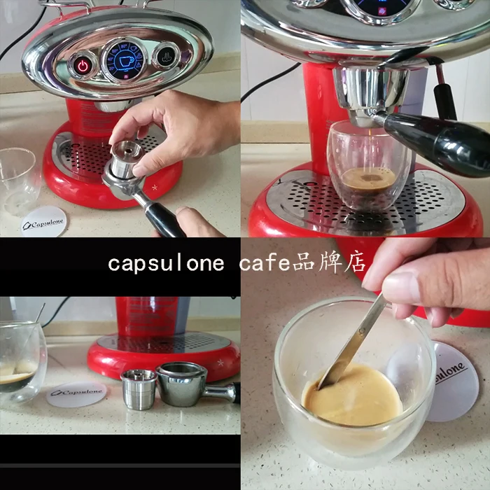 Капсулон/совместим с кофеваркой illy/многоразовая металлическая многоразовая