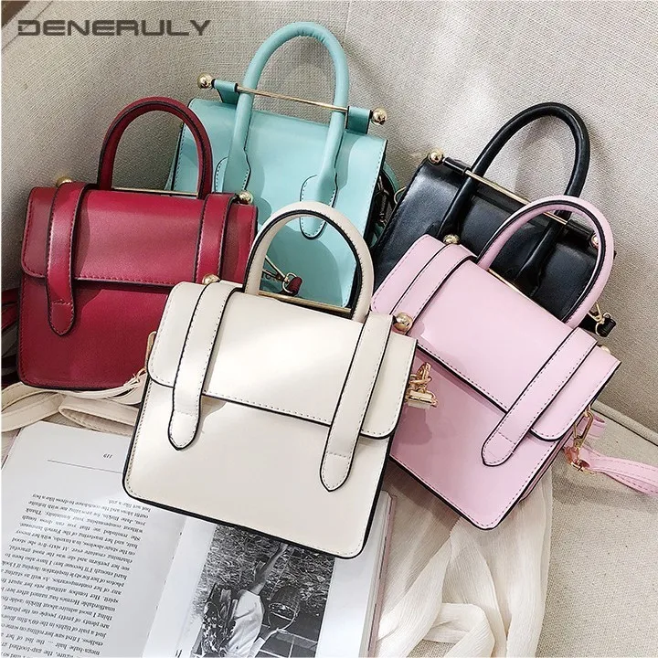 Модные кожаные сумки для женщин 2019 высококачественные дизайнерские вечерние