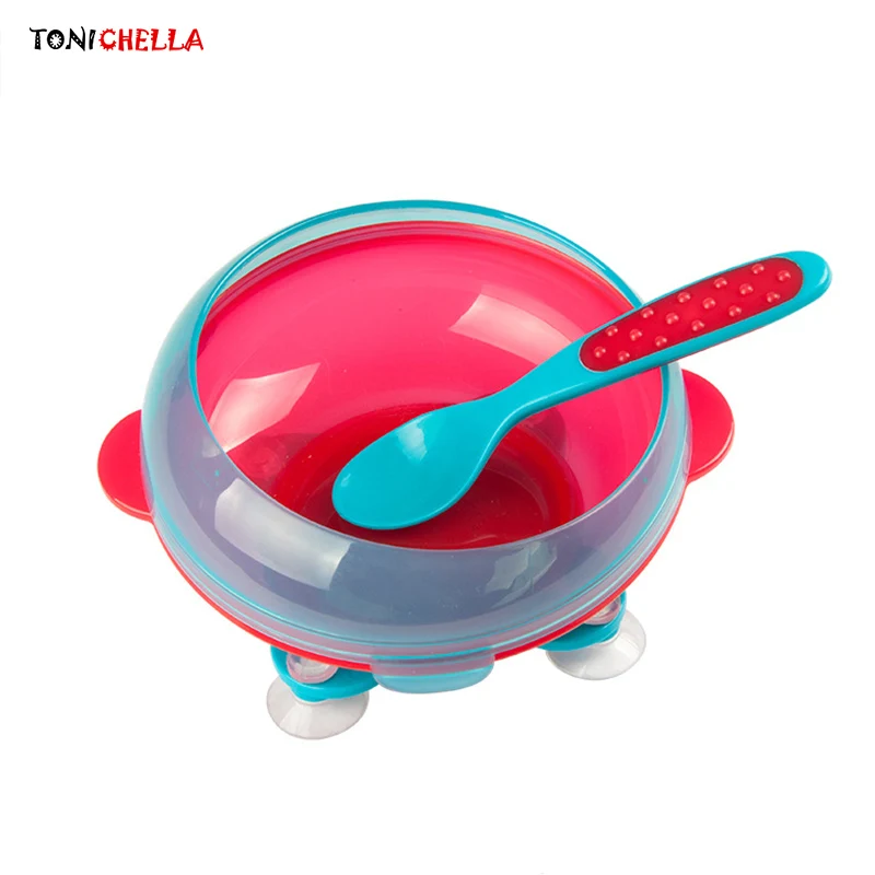 Детская присоска для кормления посуда младенцев контейнер еды детей со съемной