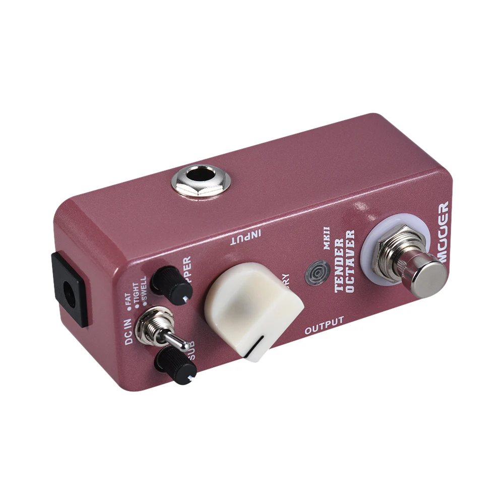 MOOER нежная Октава MKII Гитара педаль эффектов 3 режима настоящий обход полностью