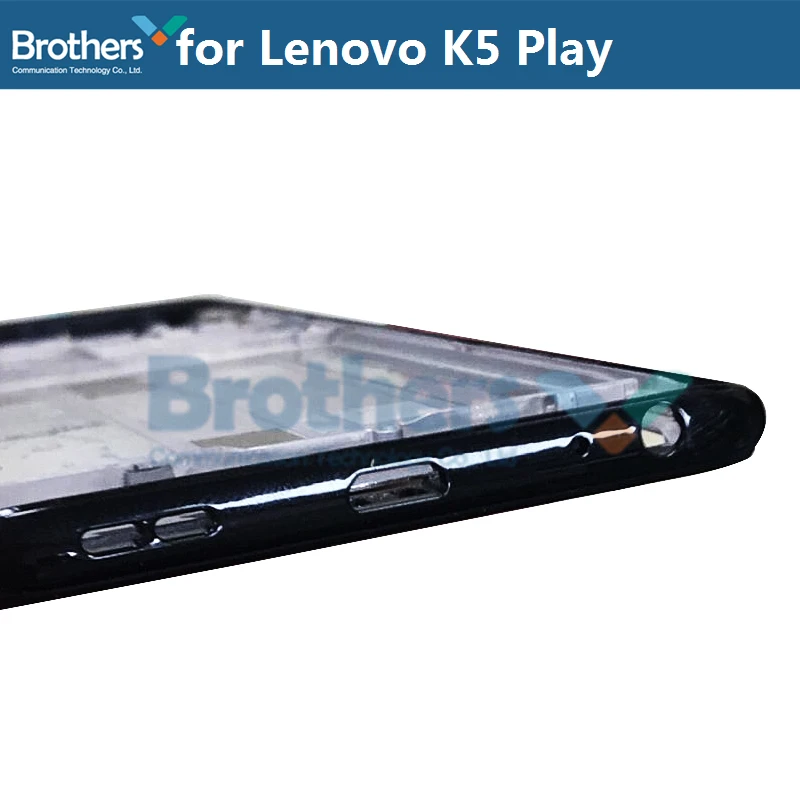 Передняя рамка для Lenovo K5 Play Восстановленный оригинальный передний корпус L38011