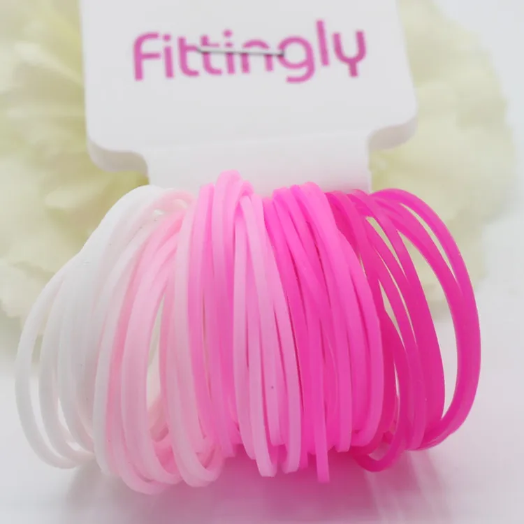 Лидер продаж эластичные резинки для волос девочек 48 шт./лот Детская резинка