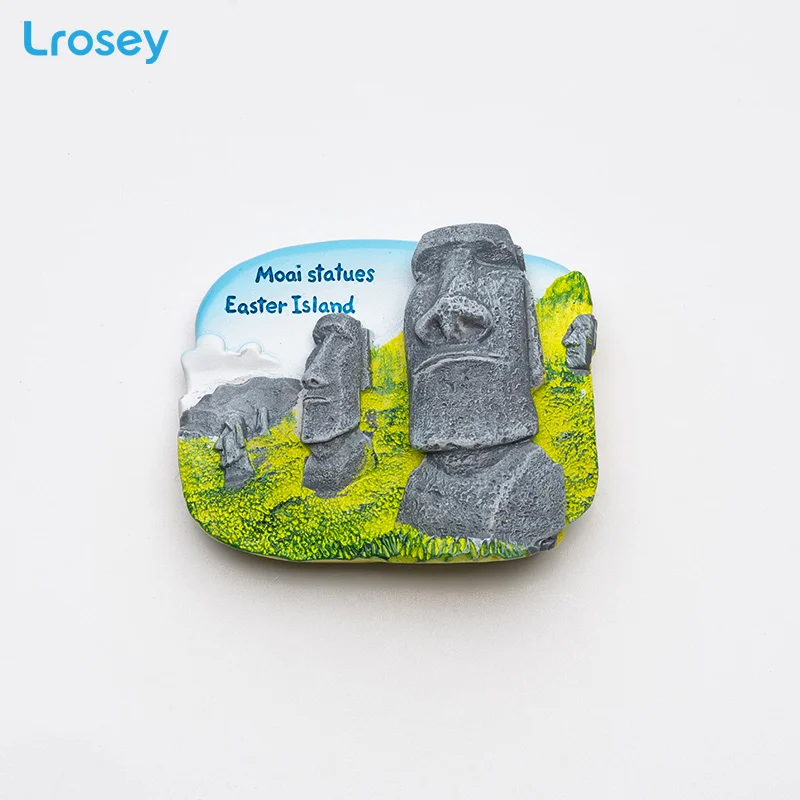 stone statue Магнит на холодильник, сувенир, греческий Париж, смоляная магнитная наклейка на холодильник, Дубай, Сиднея, домашний декор, украшение для кухни, аксессуары - Цвет: stone statue