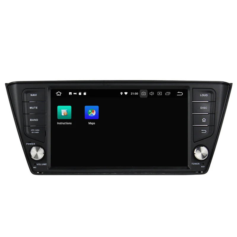 NaviTopia 4G ram 64G rom 8 Core Автомобильный gps навигация для Skoda Fabia 2015 2016 2017 автомобильный
