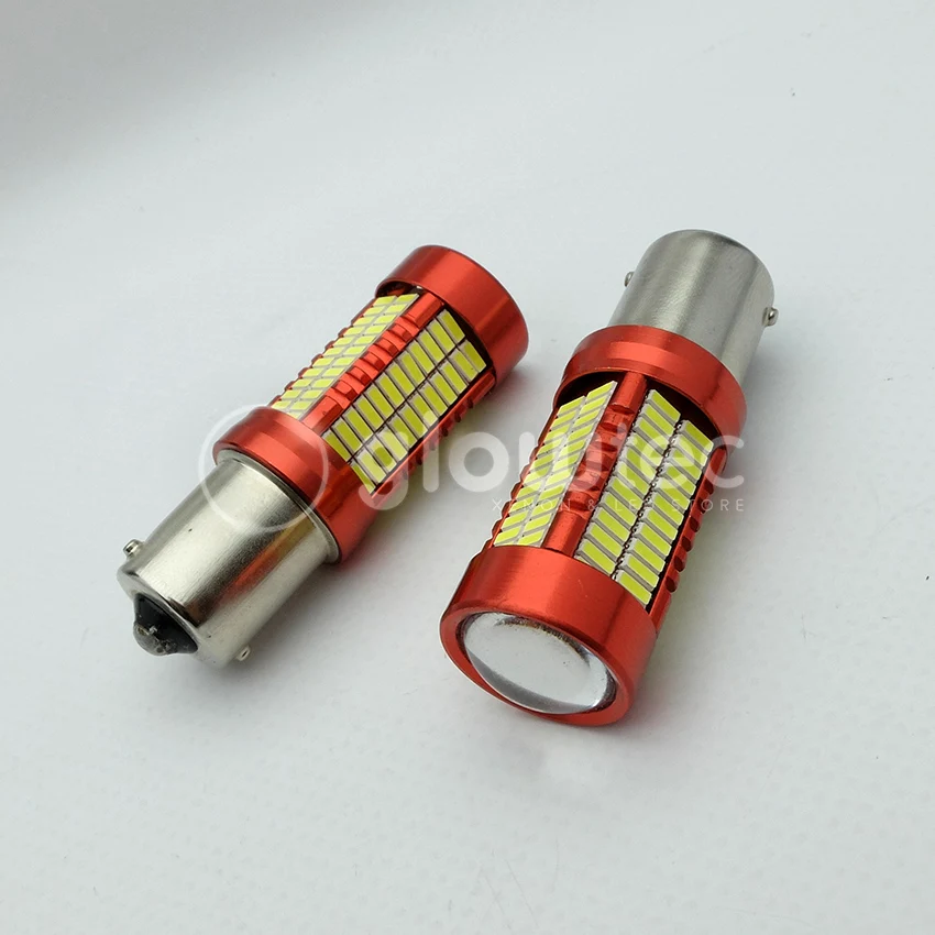 1 шт. BA15S 106 SMD светодиодный 1156 ные лампы-106SMD передсветильник фара