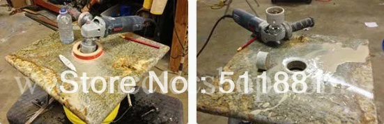 [Для угловой шлифовальной машины] 50 мм алмазные буровые долота CD50A Бесплатная