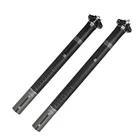 Лидер продаж, подседельный штырь для дорожного велосипеда из углеродного волокна 3K MTB, детали для горного велосипеда, трубка сиденья 27,2 30,8 31,6*350400 мм