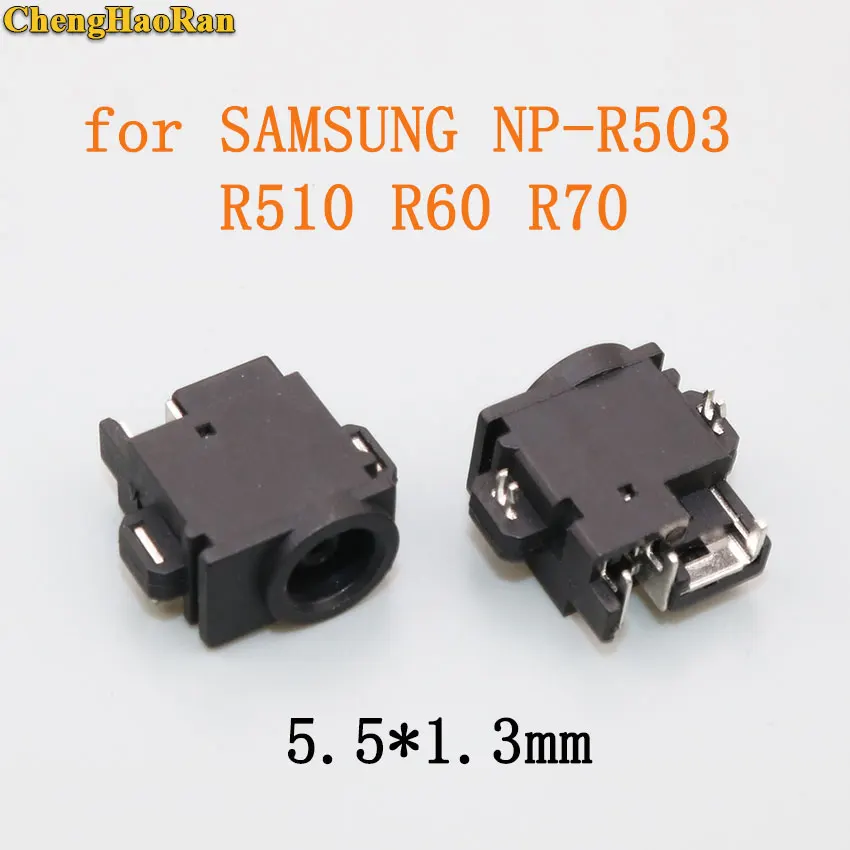 ChengHaoRan 1 шт. Разъем питания постоянного тока для Samsung NP-R18 R20 R510 R60 R70 R458 R460 R503 R510 R710 Q35 Q45 Q208 разъем