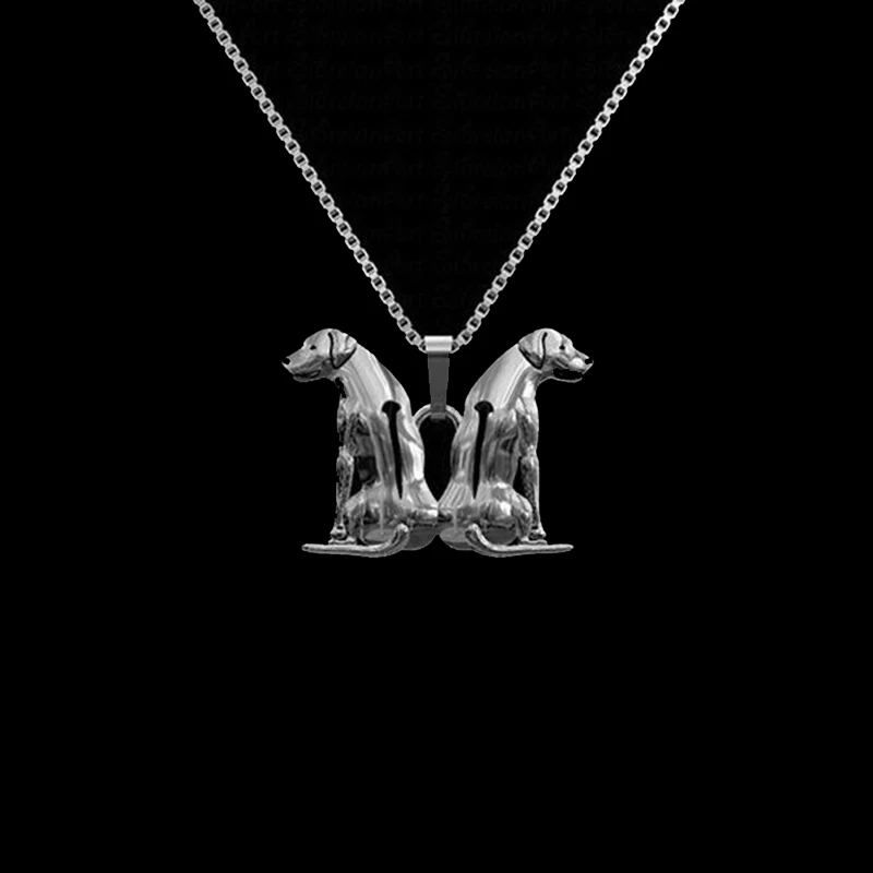 Wholesale Rhodesian Ridgeback couple - Silver gold pendant and jewelry free ship-12pcs/Lot | Украшения и аксессуары