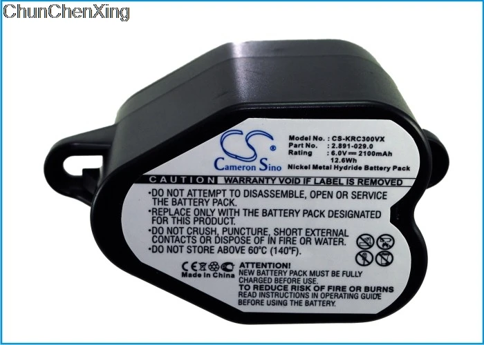 Аккумулятор Cameron Sino 2100 мАч 2 891 029 0 для Karcher RC3000 RoboCleaner Siemens VSR8000|Цифровые