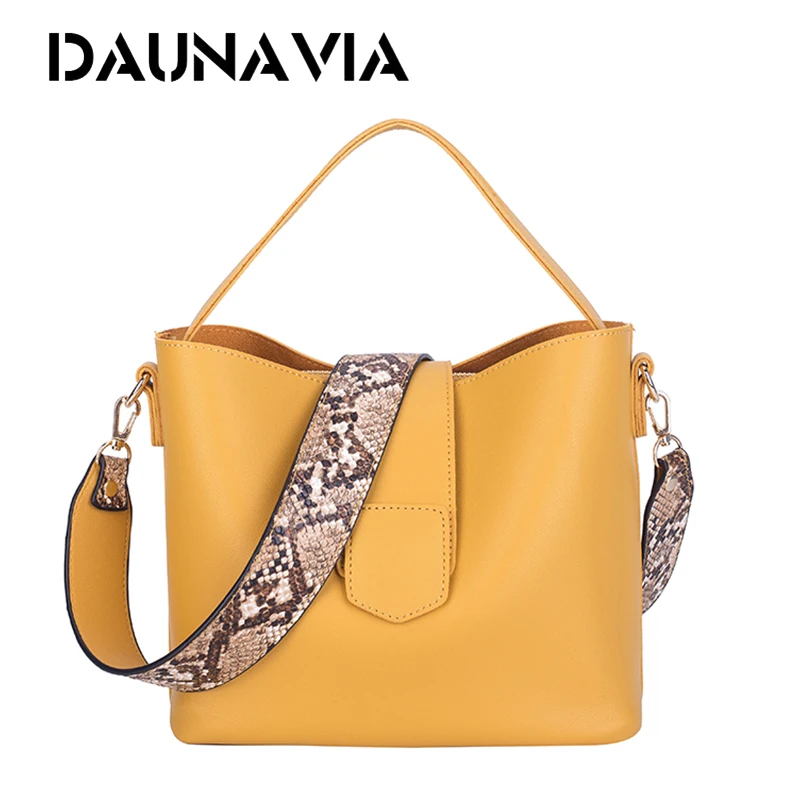 Women Bag Handbag Shoulder Portable Snake Wide Strap Cross Body Pu Leather Large Capacity Designer Two Pockets | Багаж и сумки