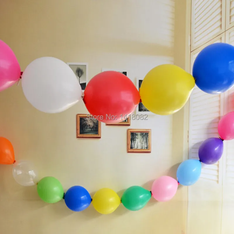 10 дюймовые воздушные шары в виде хвоста 30 шт./лот|tail balloons|balloons weddingparty supplies |