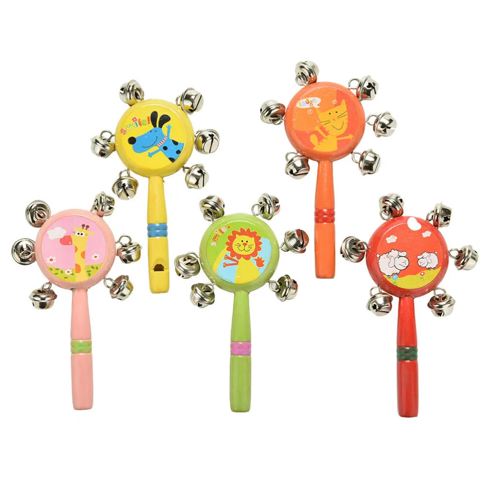 1 шт. детский Деревянный свисток|animal rattles|musical toys babiestoys baby |
