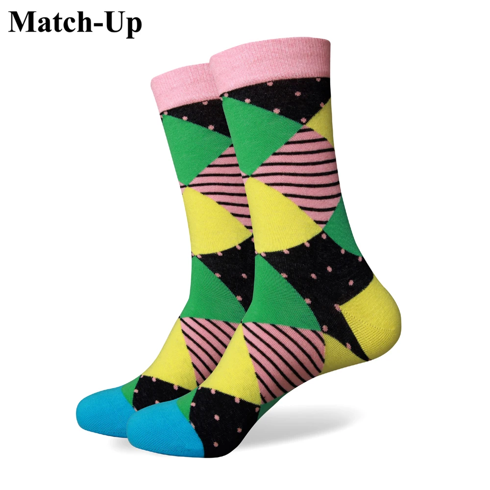 

Match-Up men colorful combed cotton socks 270