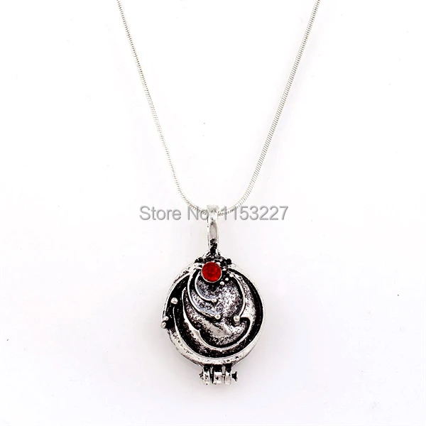 Ожерелье с подвеской из сплава красным камнем для всех стран Дневники вампира
