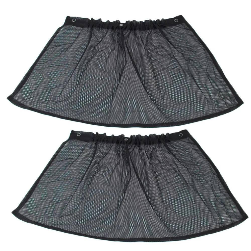 Автомобильный солнцезащитный козырек черный сетчатый 2 шт.|mgo3| |