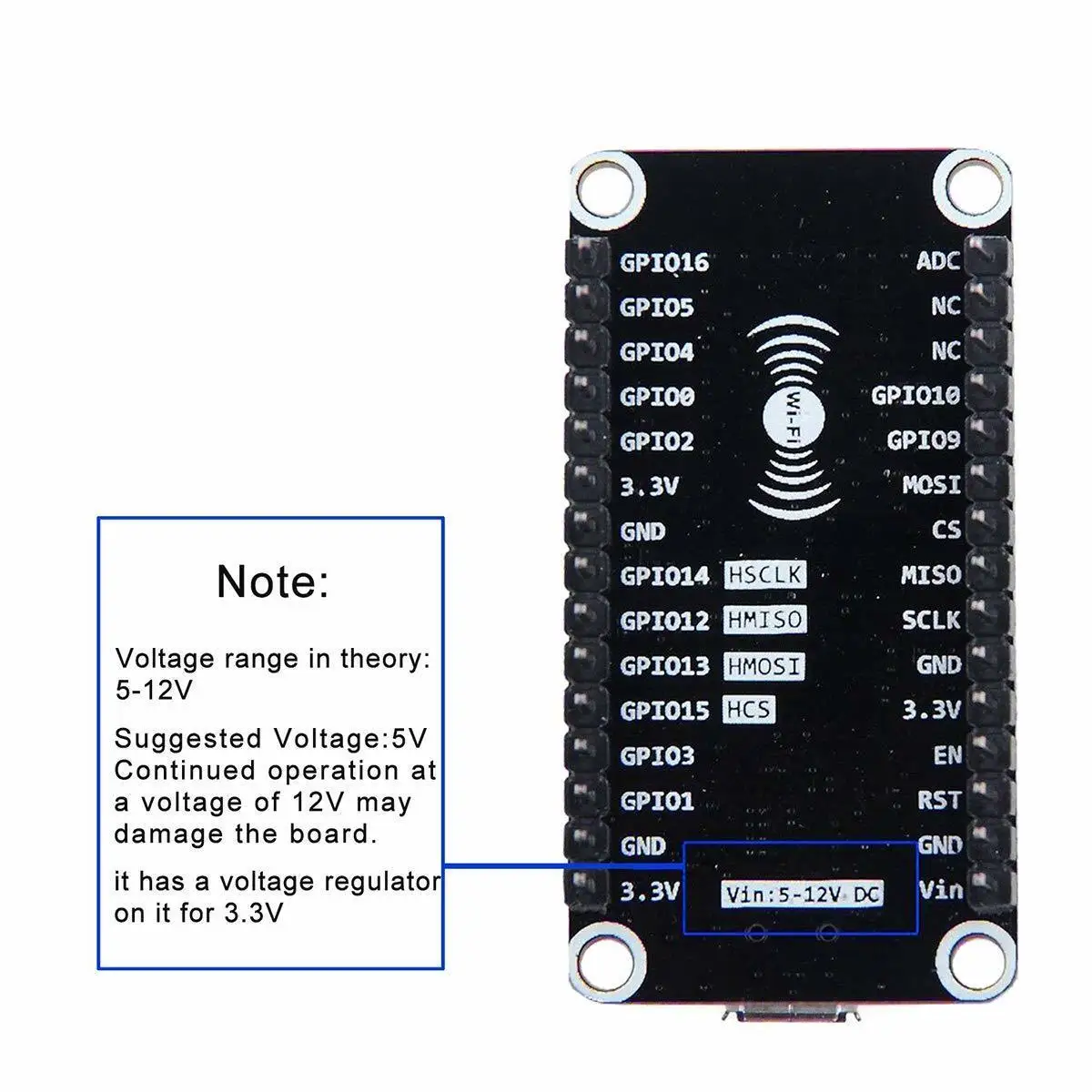 Модуль Nodemcu Esp8266 макетная плата Lua Cp2102 с Wi Fi работает Arduino Ide