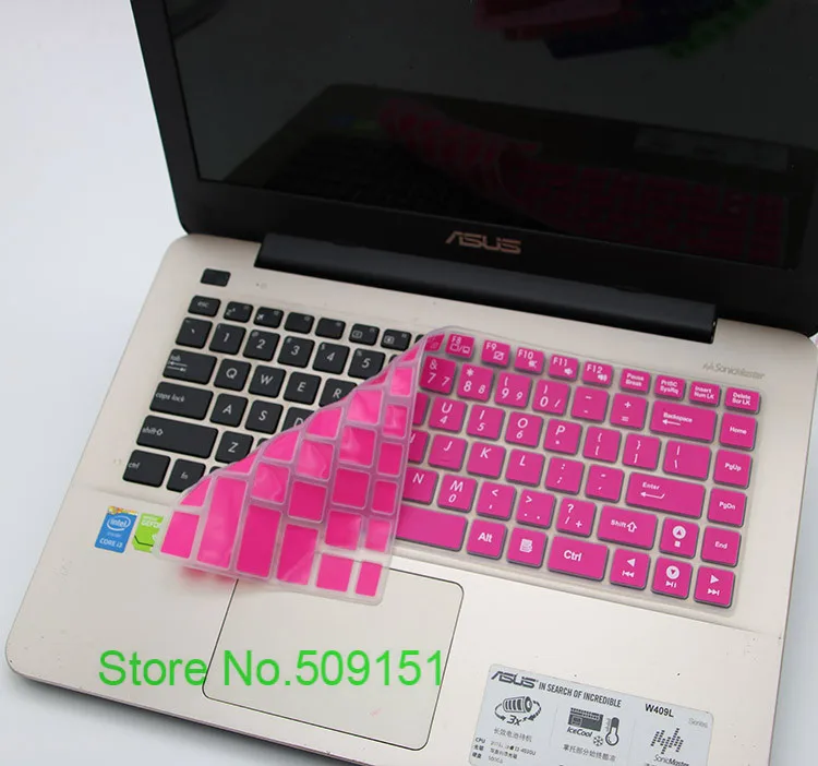 Новый силиконовый чехол для клавиатуры ноутбука Asus X35 X35S X32U X401 X401A X401U X402C X42N E46C X450E