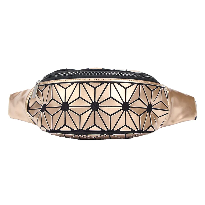 Новые поясные сумки забавная сумка для женщин поясная с геометрическими