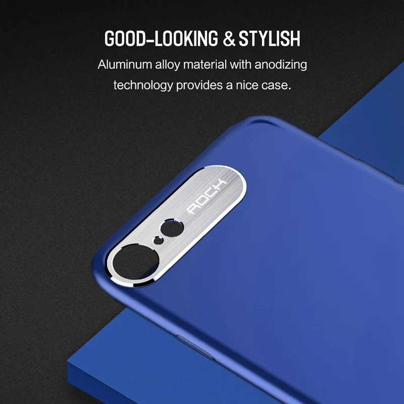 For iPhone 8 Plus Case ROCK Luxury Business Style PC Shell Protective Back Cover 7 |
