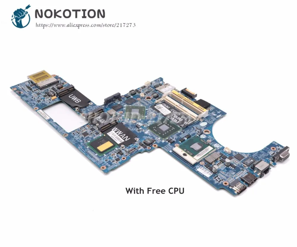 NOKOTION материнская плата для ноутбука Dell Studio XPS 1640 PP35L DA0RM2MBAH0 CN 0P743D основная HD3670 DDR3