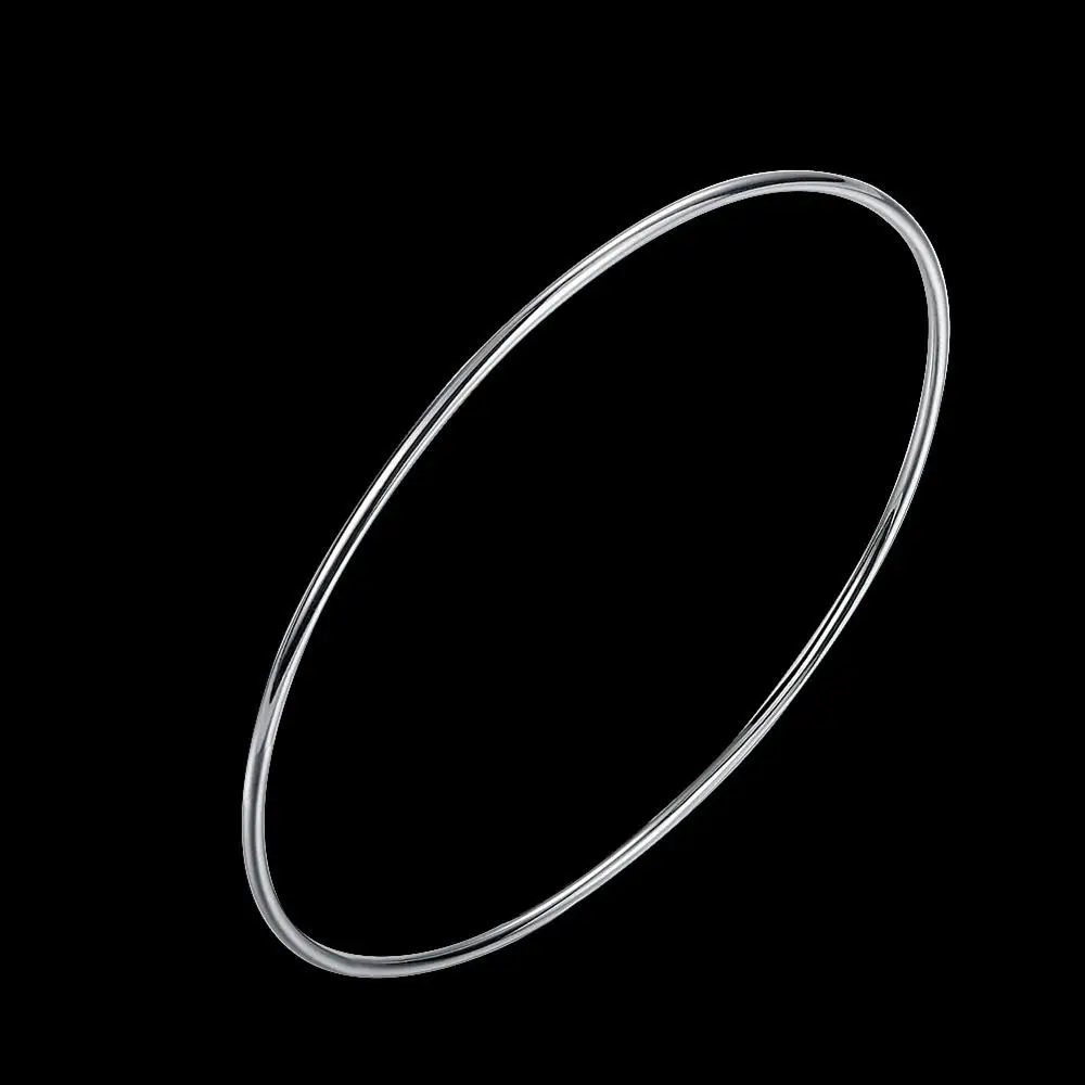 Женский браслет верности и моды простой Серебристый Женские аксессуары для