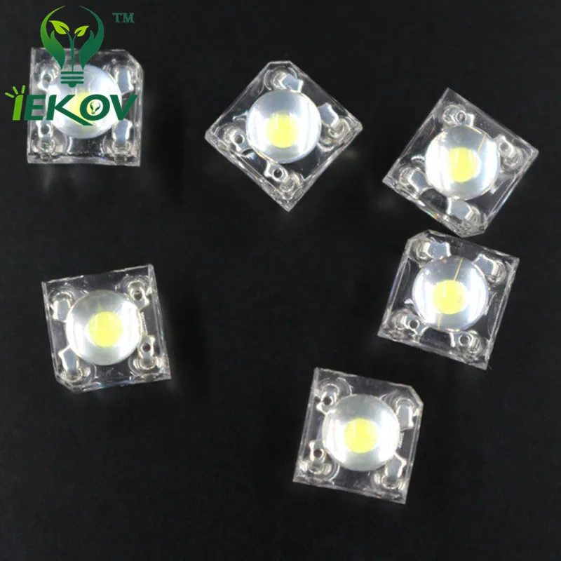 20 шт. LED 5 мм белый Пиранья супер флюс светодиоды 4 pin купольная широкоугольная