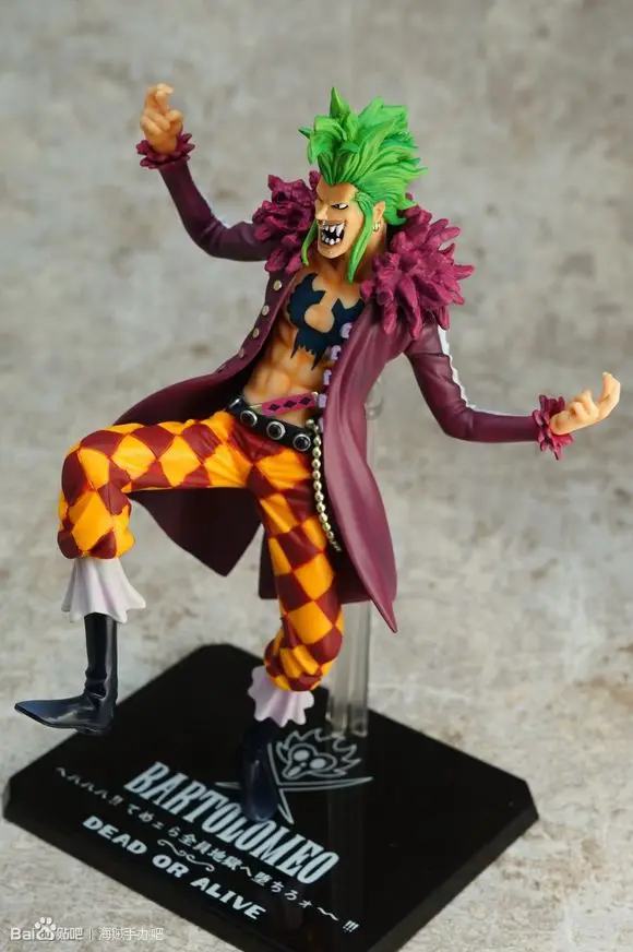 Новая горячая распродажа ZERO ONE PIECE Бартоломео барьер Луффи болельщиков 20 см ПВХ