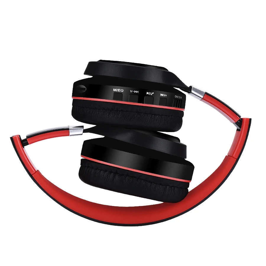 Wearing Bluetooth earphone 4.2 Subwoofer Stereo Folding Wireless | Электроника