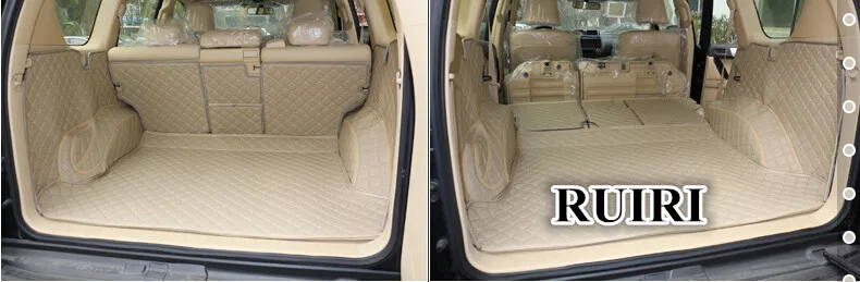 Хорошее качество! Специальные коврики для багажника автомобиля Toyota Land Cruiser Prado 150