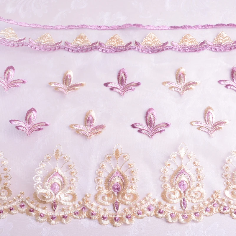 13meters/lot 32mm wide Lace lace Net yarn embroidery skirt Wedding dress Performance clothing accessories bed Handmade Curtain | Дом и сад