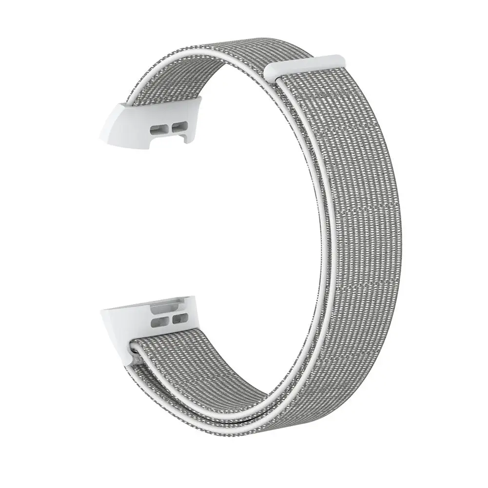 10 цветов нейлоновый сменный ремешок для Fitbit Charge 3 умный спортивный браслет высокого качества вязаный ремешок 22 см браслет