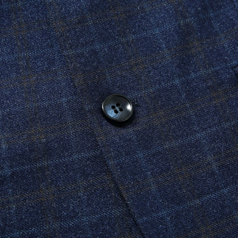 GUIXIANG 2017 осенние мужские костюмы повседневные Модные клетчатые