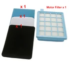 Новый фильтр двигателя, впускные и выхлопные вспененные фильтры для Philips PowerPro FC847081 FC847281 FC847381 FC952319