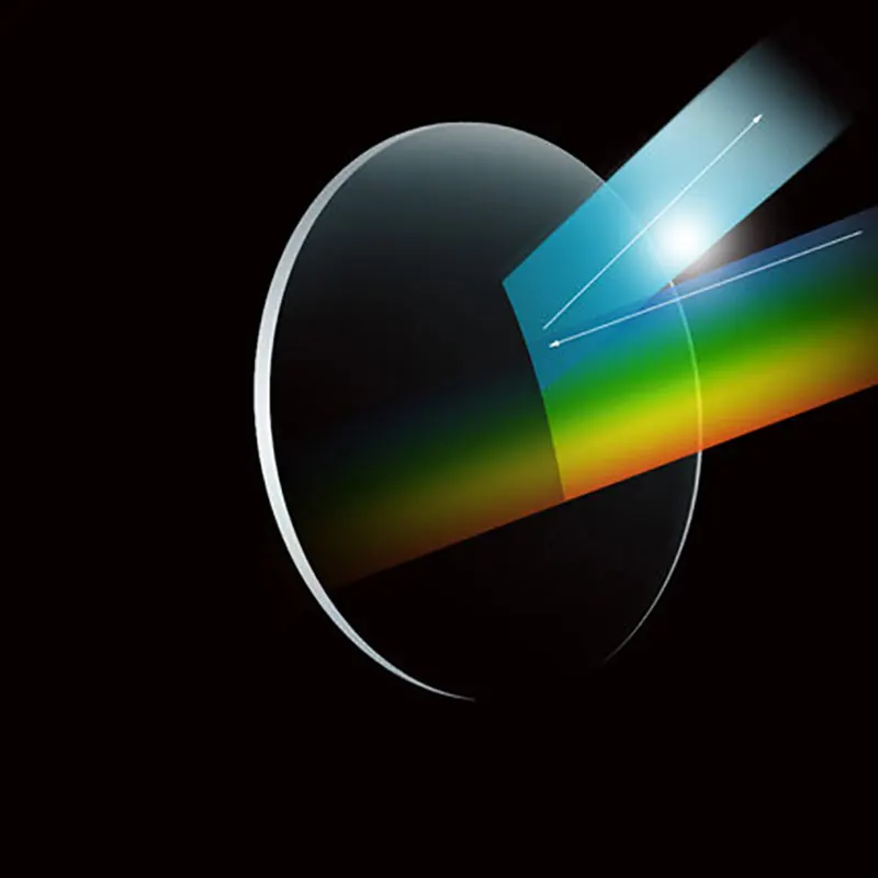 1.56 Anti-Blue Ray Single Vision Men and Women Optical Lenses Prescription Vision Correction Lenses for Digital Devices