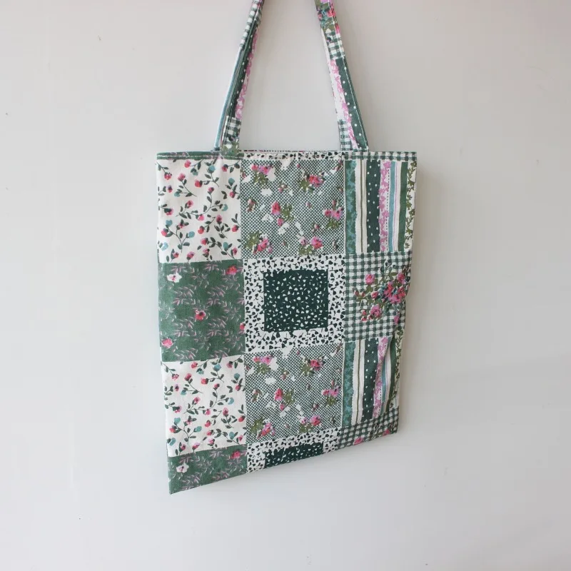 Фирменная новинка ручная работа хлопок льняной мешок для покупок сумка тоут с