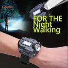 Светодиодный светсветильник 3 Вт, 5 моделей, встроенный аккумулятор, тактический фонарь, утренняяночная работа, наручная вспышка, лампа, светильник для часов