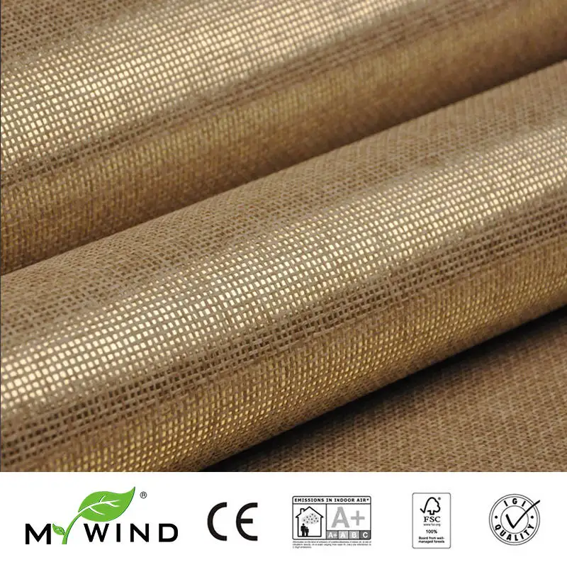 Коллекция 2019 года настенная бумага MY WIND Grasscloth Роскошный натуральный материал