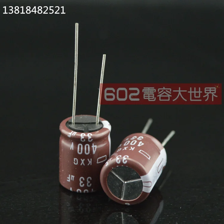 2020 hot sale 20PCS/50PCS Original Japan NIPPON electrolytic capacitor 400V33uf 400v KXG 105 degrees 16*20 Free shipping