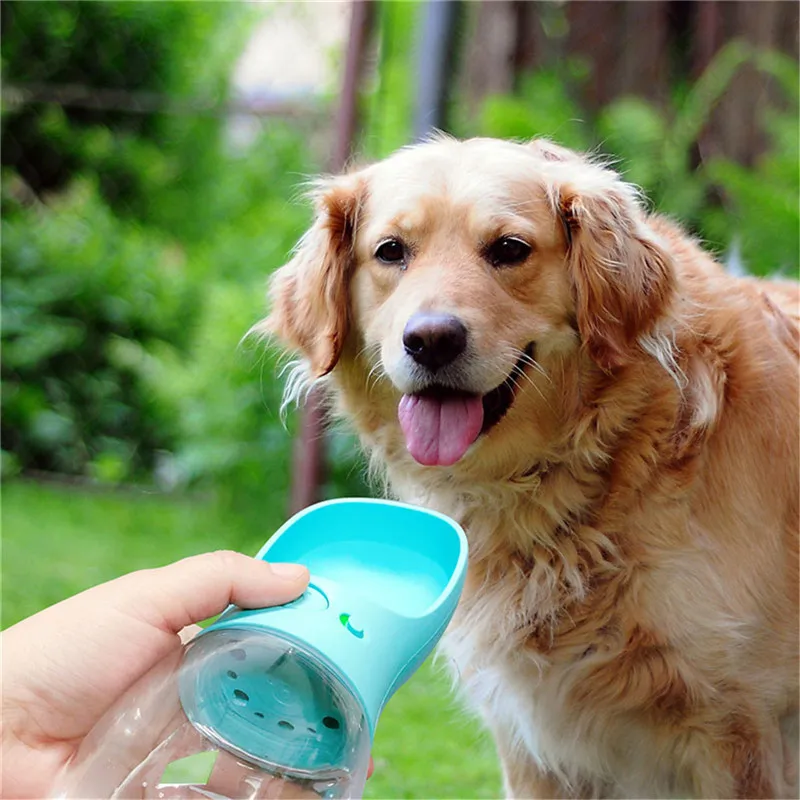 

350ML Portable Pet Dog Water Bottle Travel Dog Bowl Cups Dogs Cats Feeding Water Outdoor For Puppy Cat Pets Products