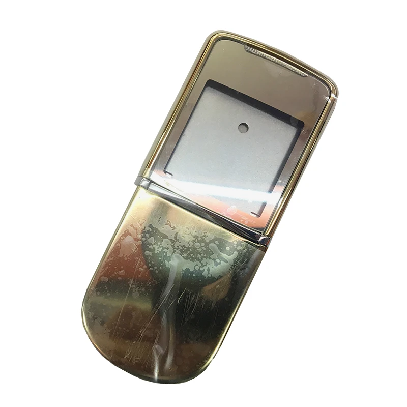 BINYEAE металлический полный корпус английская/Русская клавиатура для Nokia 8800SE 8800 Sirocco весь чехол с логотипом