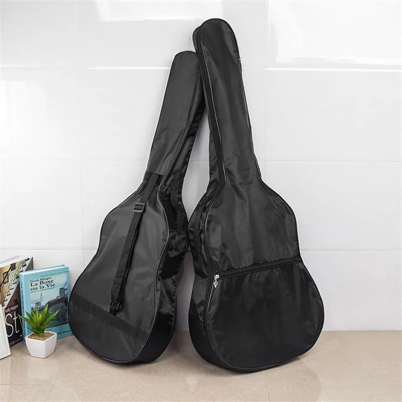 41&quot/38&quotElectric Acoustic Guitar Bag Case Bass Carry Shoulder Straps Waterproof black Musical Instruments Accessories Parts | Спорт и