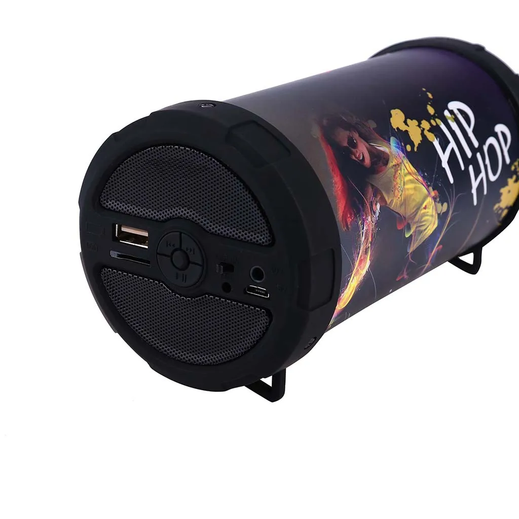 Портативный беспроводной мини-динамик VOBERRY USB fm-радио Mp3 Bluetooth светодиодный