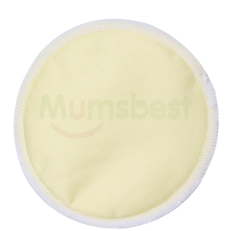 [Mumsbest] 4 шт. новые Бамбуковые подушечки для кормления для мам Моющиеся Водонепроницаемые подушечки для кормления бамбуковые многоразовые подушечки для груди