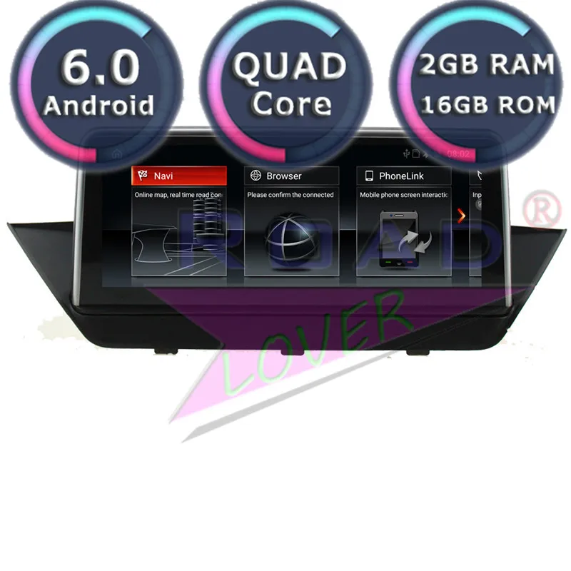 Roadlover Android 6 0 Автомагнитола для BMW X1 серии E84 CIC 2009 2015 F48 NBT 2016 2017 Стерео GPS навигация